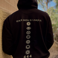 Black Chakra Hoodie